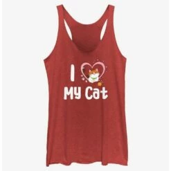Discount ⭐ Disney Pixar Big Hero 6 Love My Cat 👍 Girls Tank 🔔