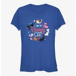 Best Sale 🔥 Disney Channel I Love Disney Cats Girls T-Shirt 👍