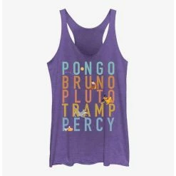 Deals ⌛ Disney Channel Pongo, Bruno, Pluto, Tramp, Percy 😉 Girls Tank ✨