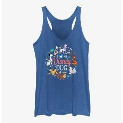 Hot Sale ✨ Disney Channel I Love Disney 🎁 Dogs Girls Tank 😉