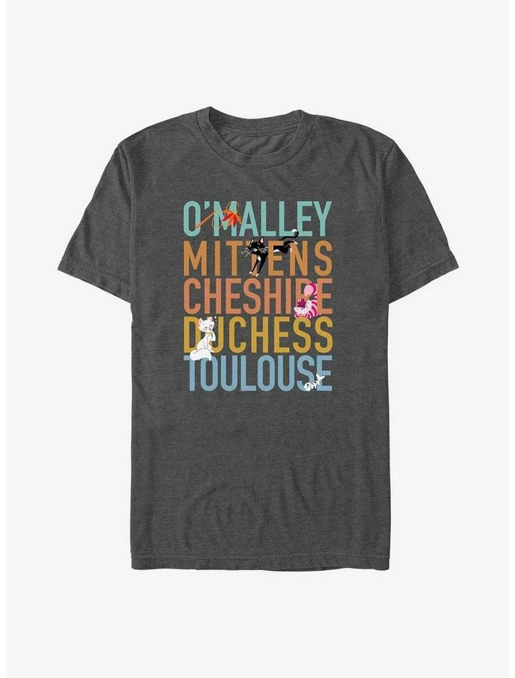 Best Sale ⭐ Disney Channel O'Malley, Mittens, Cheshire, Duchess, Toulouse T-Shirt ✔️ 1 Best Sale ⭐ Disney Channel O'Malley, Mittens, Cheshire, Duchess, Toulouse T-Shirt ✔️