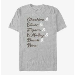 Brand new 🥰 Disney Channel Cheshire, Oliver, Figaro, O'Malley, Dinah, Binx T-Shirt ✨