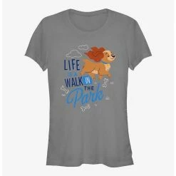 Buy ⭐ Disney Lady and the Tramp Walk In The Park Girls T-Shirt 😀