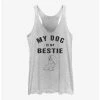 Discount 😀 Disney Lady and the Tramp Lady Is My Bestie Girls Tank 🥰