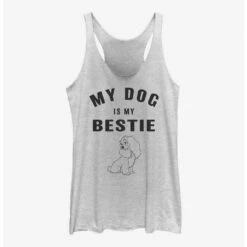 Discount 😀 Disney Lady and the Tramp Lady Is My Bestie Girls Tank 🥰