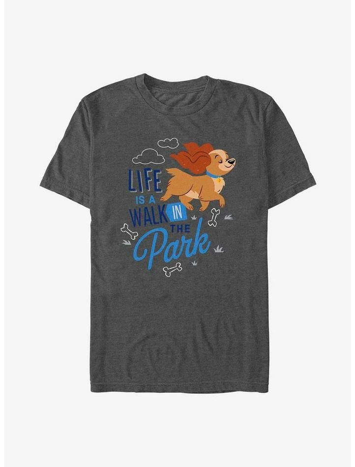 Top 10 😍 Disney Lady and the Tramp Walk In The Park T-Shirt 🛒 1 Top 10 😍 Disney Lady and the Tramp Walk In The Park T-Shirt 🛒