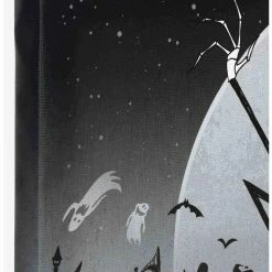 Best Pirce ⭐ Disney The Nightmare Before 🧨 Christmas Graveyard Group Black & White Canvas Wall Art Decor 🎉 -Dressup Outfits Shop 19953173 av3