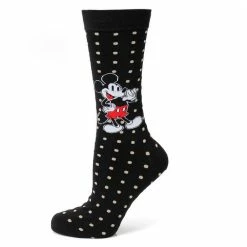 Top 10 ⭐ Disney Mickey Mouse Black Polka Dot 👏 Socks ⭐