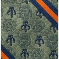 Outlet 👍 Star Wars Book of Boba Fett Green Men's Tie ⌛ -Dressup Outfits Shop 19953874 av4