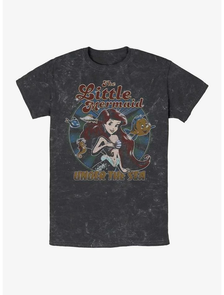 Outlet π₯° Disney Princesses Ariel Mineral Wash T-Shirt π 1 Outlet π₯° Disney Princesses Ariel Mineral Wash T-Shirt π