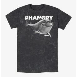 Outlet ✔️ Disney Pixar Finding Nemo Hangry Bruce Mineral Wash T-Shirt ⌛