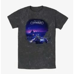 Best Pirce ✨ Disney Pixar Onward Poster Mineral Wash T-Shirt ✨
