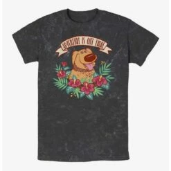Cheap 👏 Disney Pixar Up Adventures of Dug Mineral Wash T-Shirt 🧨