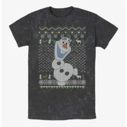 Budget ❤️ Disney Frozen Olaf Celebration Mineral Wash T-Shirt ⭐