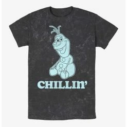 Hot Sale 🔔 Disney Frozen Olaf Chillin' Mineral Wash T-Shirt ❤️