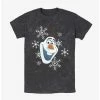 Wholesale ❤️ Disney Frozen Olaf Snowflakes Mineral Wash T-Shirt 🌟