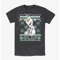 Best deal ✨ Disney Frozen Olaf 😀 Christmas Mineral Wash T-Shirt 😍