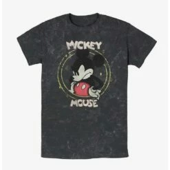 Hot Sale 👏 Disney Mickey Mouse Gritty Mickey Mineral Wash T-Shirt ⭐