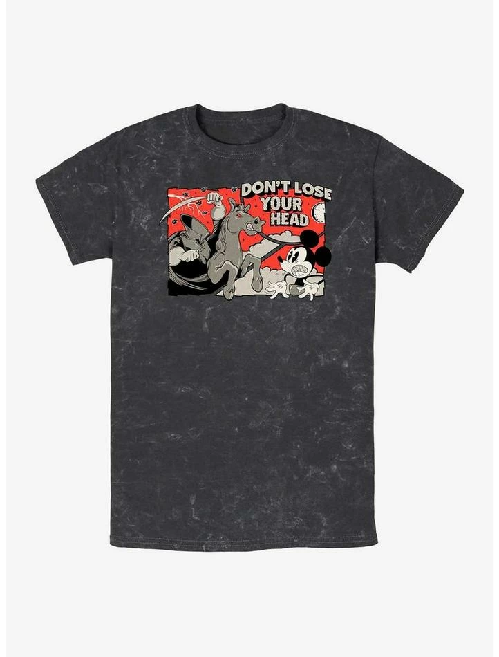Best deal π Disney Mickey Mouse Don't Lose Your Head Mineral Wash T-Shirt β 1 Best deal π Disney Mickey Mouse Don't Lose Your Head Mineral Wash T-Shirt β