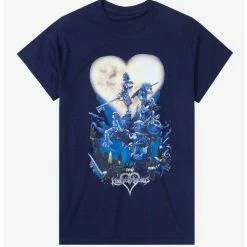 Cheap 👏  Kingdom Hearts Poster Boyfriend Fit  Girls T-Shirt 🔥