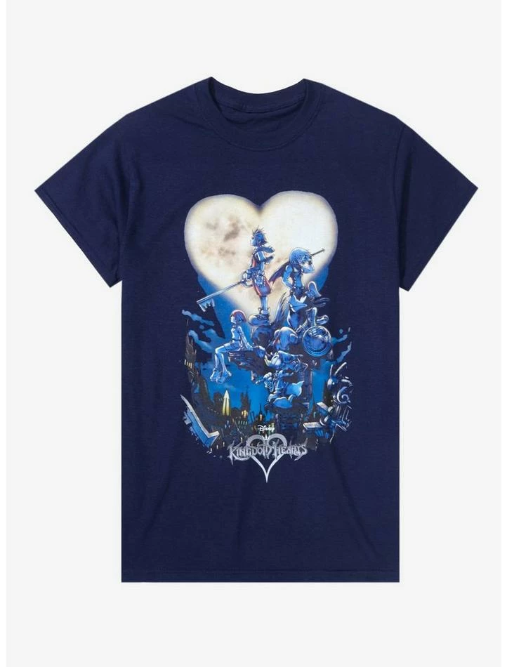 Cheap π Kingdom Hearts Poster Boyfriend Fit Girls T-Shirt π₯ 1 Cheap π Kingdom Hearts Poster Boyfriend Fit Girls T-Shirt π₯