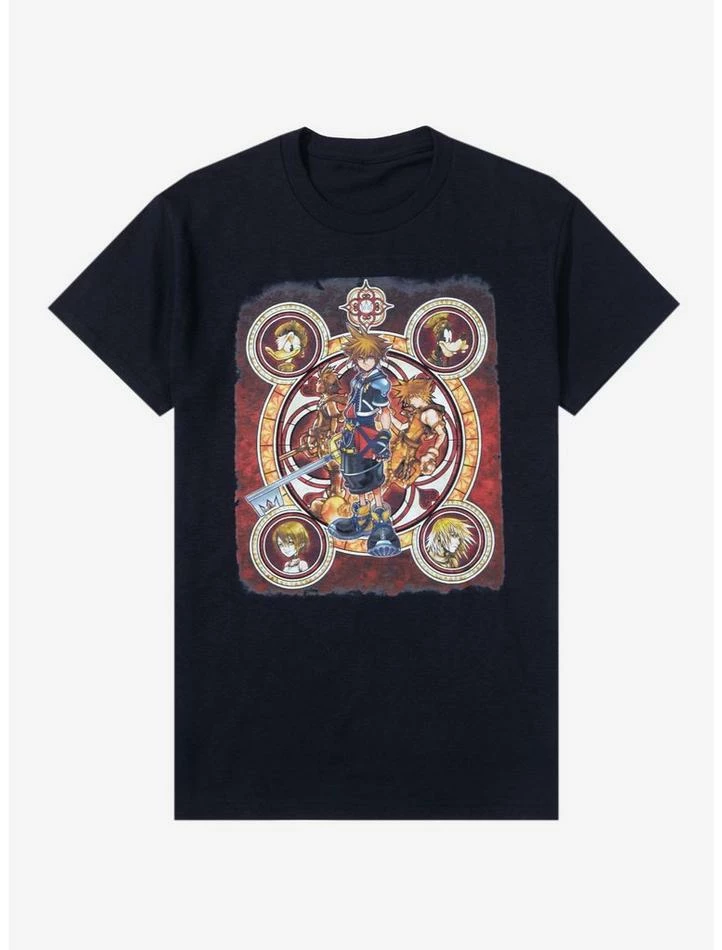 Coupon π€© Kingdom Hearts Stained Glass Boyfriend Fit Girls T-Shirt β 1 Coupon π€© Kingdom Hearts Stained Glass Boyfriend Fit Girls T-Shirt β