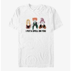 Coupon ⭐ Disney Hocus Pocus Sanderson Sisters I Put A Spell On You T-Shirt ❤️
