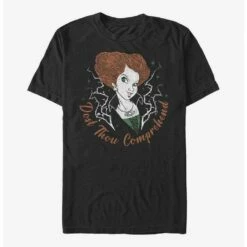 Discount 🎁 Disney Hocus Pocus Winnie Dost Thou Comprehend T-Shirt ⭐