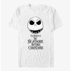 Hot Sale 👍 Disney The Nightmare Before Christmas Jack Face T-Shirt ❤️