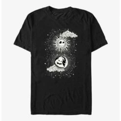 Coupon 🔔 Disney The Nightmare Before 🛒 Christmas Jack and Oogie Celestial Clouds T-Shirt ⭐