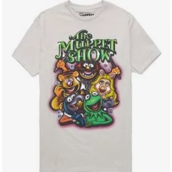 Wholesale ⌛ Disney The Muppets The Muppet Show Characters Boyfriend Fit Girls T-Shirt 🔥