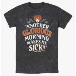 Budget 🛒  Disney Hocus Pocus Winnie Another Glorious Morning Mineral Wash T-Shirt 😀