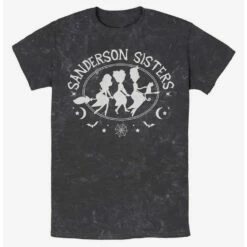 Wholesale 🎉 Disney Hocus Pocus Sanderson Bed and Breakfast Mineral Wash T-Shirt ✔️