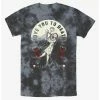 Hot Sale ✔️ Disney The Nightmare Before ❤️ Christmas Jack and Sally Love You To Death Tie-Dye T-Shirt ⌛