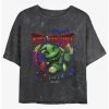 Best Sale 👏 Disney The Nightmare Before Christmas Oogie Boogie Dice Mineral Wash 🥰 Girls Crop T-Shirt ✨