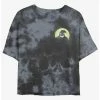 Best deal 🎉 Disney The Nightmare Before Christmas Oogie Boogie Pocket Tie-Dye Girls Crop T-Shirt ✨