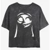 Best reviews of 🤩 Disney The Nightmare Before Christmas Sally Mineral Wash Girls Crop T-Shirt 👍