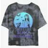 Deals ✨ Disney The Nightmare Before 🌟 Christmas Sally Sweet Like Deadly Nightshade Tie-Dye 🤩 Girls Crop T-Shirt ⌛