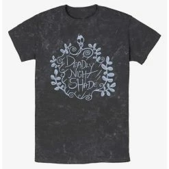Brand new 🎁  Disney The Nightmare Before ❄ Christmas Deadly Night Shade Mineral Wash T-Shirt 👏
