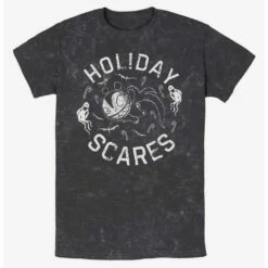 Flash Sale 🔥 Disney The Nightmare Before ✔️ Christmas Holiday Scares Vampire Teddy Mineral Wash T-Shirt ✨