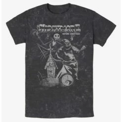 Budget 😀  Disney The Nightmare Before  Christmas Jack and Boogie Mineral Wash T-Shirt ✨