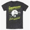 Promo 💯 Disney The Nightmare Before Christmas Moonlit Jack Skellington Mineral Wash T-Shirt 🤩