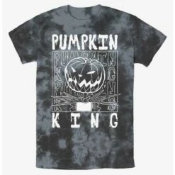 Deals 🌟 Disney The Nightmare Before Christmas Jack Pumpkin King Tie-Dye T-Shirt 🛒