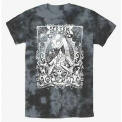 Hot Sale 🌟 Disney The Nightmare Before Christmas Sally Scream Queen Tie-Dye T-Shirt 😍