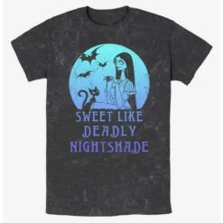 Wholesale 🥰 Disney The Nightmare Before Christmas Sally Sweet Like Deadly Nightshade Mineral Wash T-Shirt ✨
