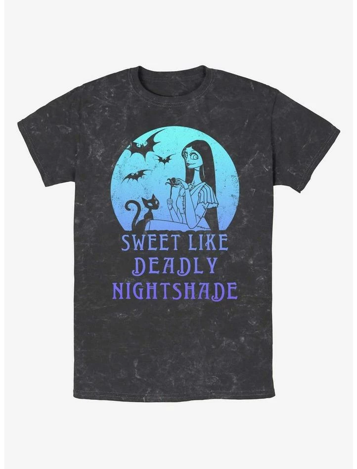 Wholesale π₯° Disney The Nightmare Before Christmas Sally Sweet Like Deadly Nightshade Mineral Wash T-Shirt β¨ 1 Wholesale π₯° Disney The Nightmare Before Christmas Sally Sweet Like Deadly Nightshade Mineral Wash T-Shirt β¨
