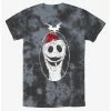 Brand new ⌛ Disney The Nightmare Before 😉 Christmas Santa Jack Tie-Dye T-Shirt 🔔