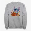 Budget 🛒 Disney Lilo & Stitch Leaf Pile Sweatshirt 💯