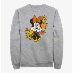 Coupon ⌛ Disney Minnie Mouse Fall Leaves Sweatshirt ⭐