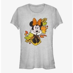 Promo 👍 Disney Minnie Mouse Fall Leaves Girls T-Shirt 😉